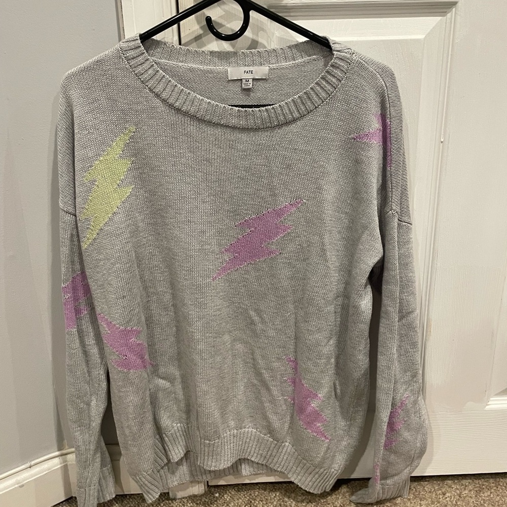 Fate Lightning Bolt Sweater